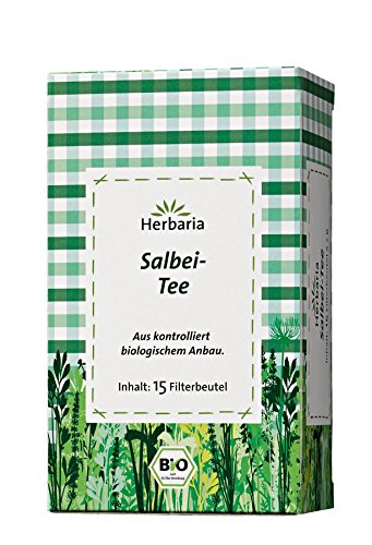 HERBARIA - Salbei-Tee bio 15 Filterbeutel - 30 g von Herbaria