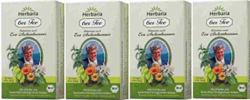 Herbaria 6er Tee Eva Aschenbrenner, Bio, 4 x 15 Filterbeutel von Herbaria