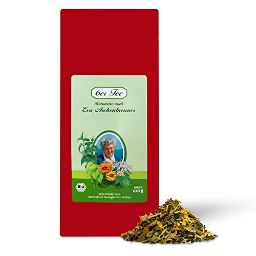 Herbaria 6er Tee nach Eva Aschenbrenner bio 100g - Kräutertee nach patentierter Originalrezeptur - wohlschmeckende Kräuter in Bio-Qualität - perfekt als Kur- & Fastentee von Herbaria