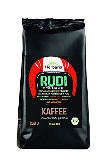 Herbaria BIO "Rudi" Kaffee entkoffeiniert gemahlen, 250 g Herbaria BIO "Rudi" Kaffee entkoffeiniert gemahlen, 250 g von Herbaria