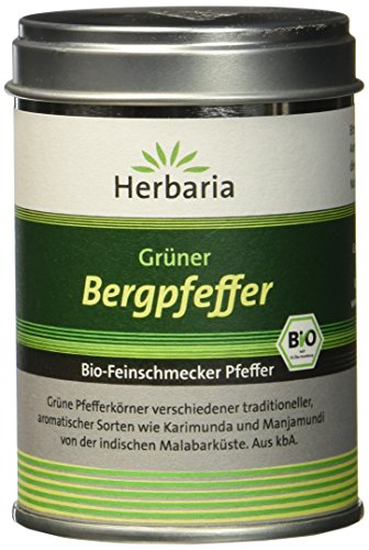 Herbaria Bergpfeffer grün Bio, 40 g Dose von Herbaria