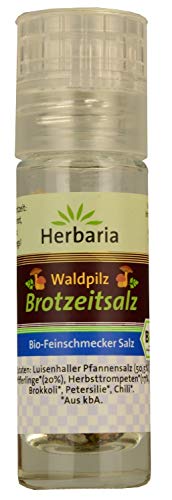 Herbaria Waldpilz-Brotzeitsalz in der Gewürzmühle (9 g) - Bio von Herbaria