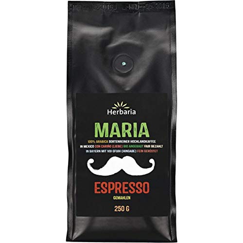 Herbaria Bio Maria Espresso gemahlen bio (2 x 250 gr) von Herbaria