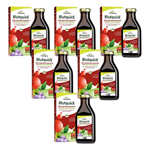 Herbaria - Blutquick bio - 250 ml - 6er Pack von Herbaria