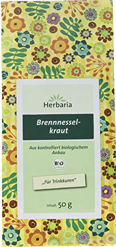 Herbaria Brennnesselkraut kontrolliert biologischem Anbau, 3er Pack (3 x 50 g) von Herbaria