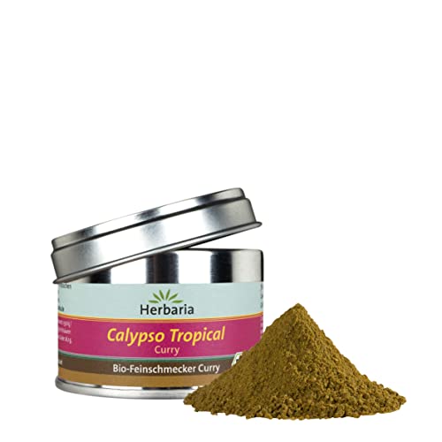 Herbaria Calypso Tropical, Currymischung, S-Dose Bio, 25 g Herbaria Calypso Tropical, Currymischung, S-Dose Bio, 25 g von Herbaria