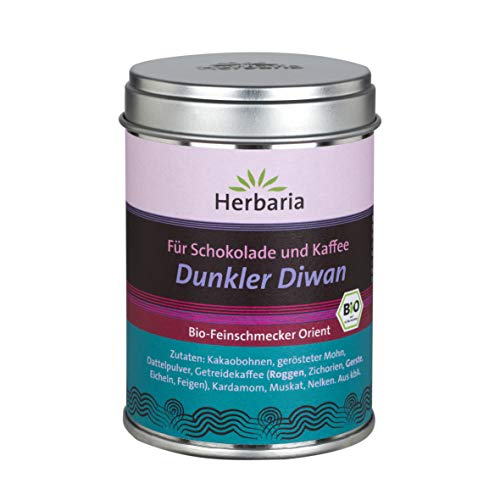 Herbaria Dunkler Diwan Gewürz für Kaffee und Schokolade, 70g Herbaria Dunkler Diwan Gewürz für Kaffee und Schokolade, 70g von Herbaria