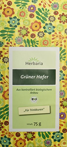 Herbaria Grüner Hafer , 2er Pack (2x 75 g Tüte) - Bio von Herbaria
