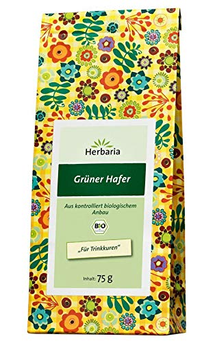 Herbaria - Grüner Hafertee bio - 75 g - 6er Pack von Herbaria