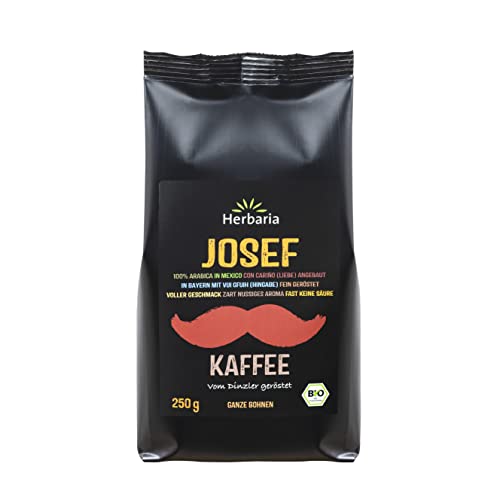 Herbaria "Josef" Kaffee ganze Bohne, 1er Pack (6 x 250 g) - Bio von Herbaria