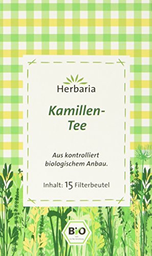 Herbaria Kamillen-Tee 15 Filterbeutel - Bio von Herbaria