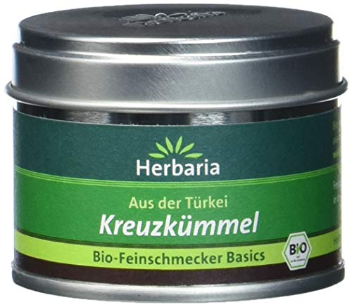 Herbaria Kreuzkümmel fein gemahlen, 1er Pack (1 x 25 g Dose) - Bio von Herbaria