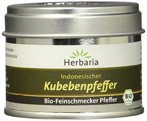 Herbaria Kubebenpfeffer, 1er Pack (1 x 20 g Dose) - Bio von Herbaria
