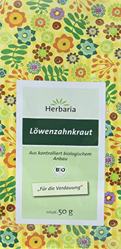 Herbaria Löwenzahn 50g, 1er Pack (1 x 50 g Beutel) - Bio von Herbaria