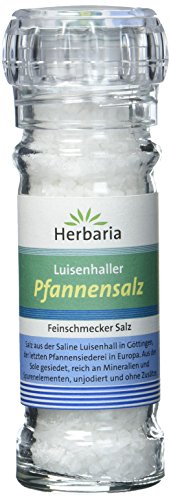 Herbaria Luisenhaller Pfannensalz Mühle, 2er Pack (2 x 90 g) von Herbaria