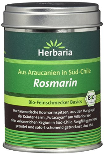 Herbaria Rosmarin geschnitten Bio, 40 g Dose Herbaria Rosmarin geschnitten Bio, 40 g Dose von Herbaria