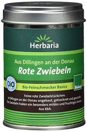 Herbaria Rote Zwiebeln kontrolliert biologischem Anbau, M-Dose (1 x 50 g) von Herbaria