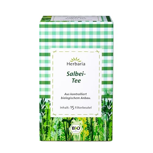 Herbaria Salbei-Tee, 15FB, 3er Pack (3 x 30 g) von Herbaria