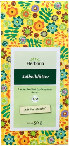 Herbaria Salbeiblätter bio (6 x 50 gr) von Herbaria