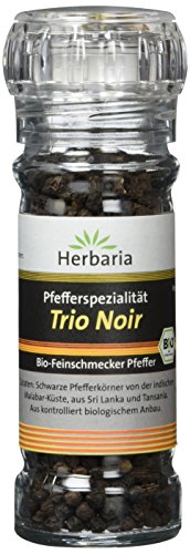 Herbaria "Trio Noir" Pfeffer schwarz, 50g von Herbaria