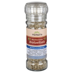 Mediterranes Brotzeitsalz in der Gewürzmühle Mediterranes Brotzeitsalz in der Gewürzmühle von Herbaria