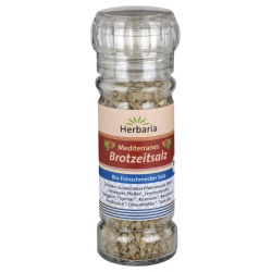 Mediterranes Brotzeitsalz in der Gewürzmühle von Herbaria