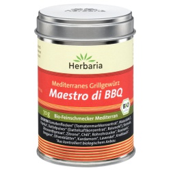 Mediterranes Grillgewürz Maestro di BBQ Mediterranes Grillgewürz Maestro di BBQ von Herbaria