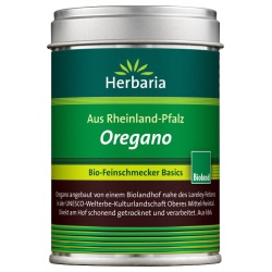 Oregano, gerebelt von Herbaria