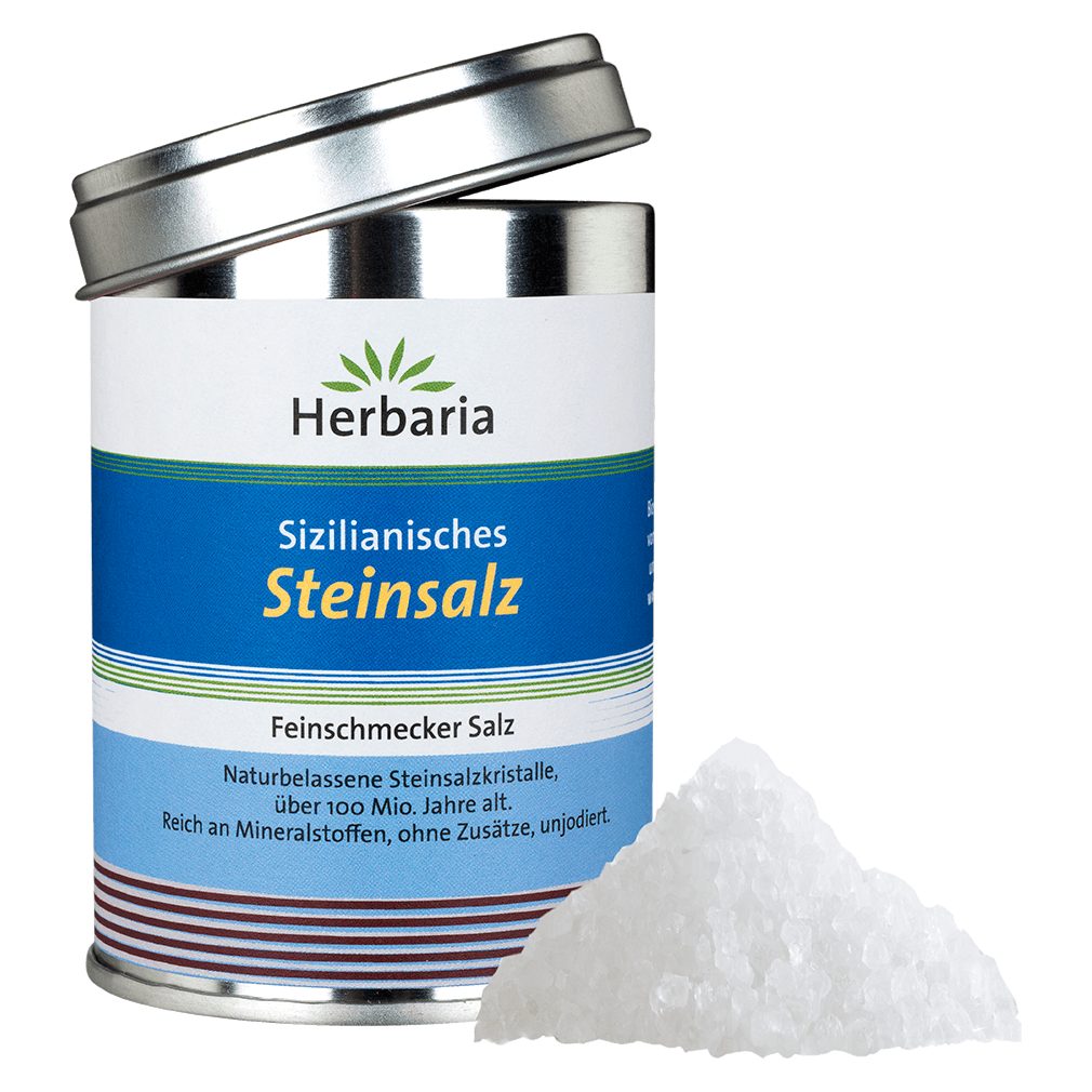 Sizilianisches Steinsalz, 200g Sizilianisches Steinsalz, 200g von Herbaria
