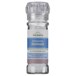 Sizilianisches Steinsalz in der Gewürzmühle Sizilianisches Steinsalz in der Gewürzmühle von Herbaria