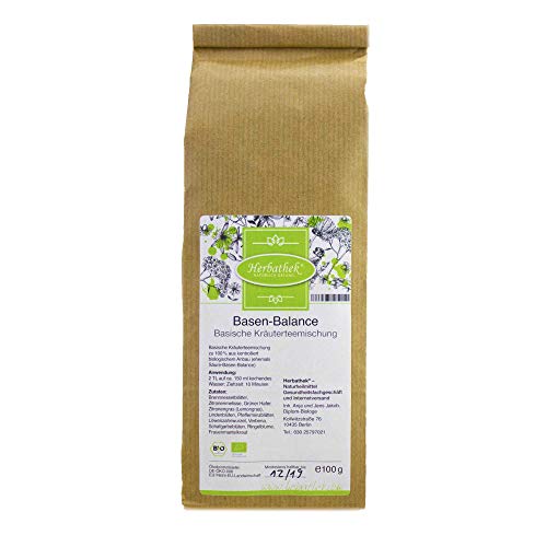Basen-Balance Tee (bio) 100g von Herbathek für eine leckere Kräutertee Mischung | Heilkräuter Made in Germany von Herbathek NATÜRLICH GESUND
