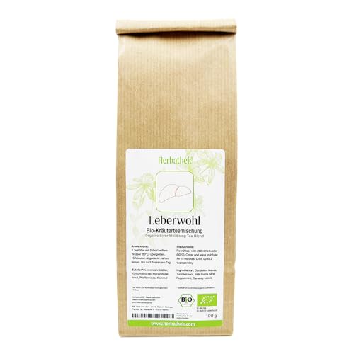 Leberwohl (bio) 100g von Herbathek für eine leckere Kräutertee Mischung | Heilkräuter Made in Germany von Herbathek NATÜRLICH GESUND