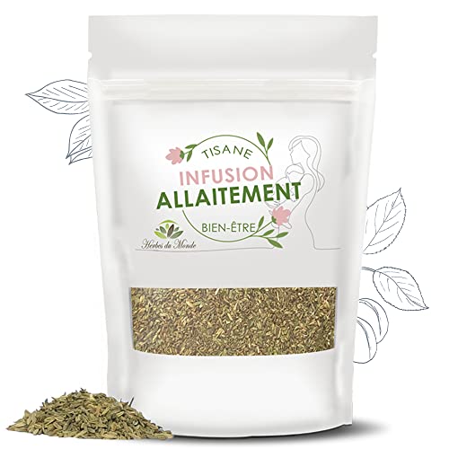 Herbes du Monde – BIO-Stillkräutertee – Moms' Ally – Bio-Bruststimulierende Infusion – 1 Beutel mit 100 g, AB-zertifiziert Herbes du Monde – BIO-Stillkräutertee – Moms' Ally – Bio-Bruststimulierende Infusion – 1 Beutel mit 100 g, AB-zertifiziert von Herbes du Monde