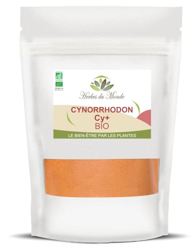 Herbes du Monde – Bio-Cynorrhodon Cy+ – reich an Vitamin C – Immunabwehr und organisches Antioxidans – 1 Beutel mit 250 g AB-zertifiziert von Herbes du Monde