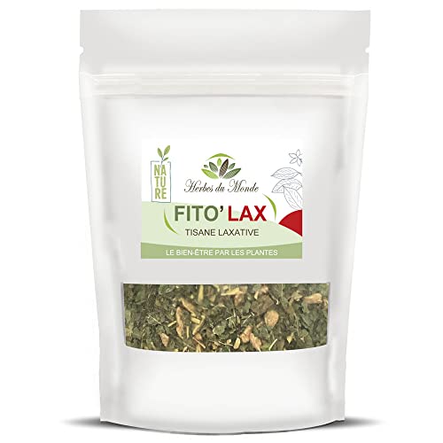 Herbes du Monde – FITO'LAX Kräutertee – abführender und verdauungsfördernder Kräutertee – 1 Beutel mit 100 g Herbes du Monde – FITO'LAX Kräutertee – abführender und verdauungsfördernder Kräutertee – 1 Beutel mit 100 g von Herbes du Monde