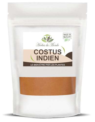 Herbes du Monde - Indischer Costus 100g Pulver – 100% rein und natürlich, verwendet in verschiedenen traditionellen Heilmethoden für seine Vorteile für Körper und Geist. Herbes du Monde - Indischer Costus 100g Pulver – 100% rein und natürlich, verwendet in verschiedenen traditionellen Heilmethoden für seine Vorteile für Körper und Geist. von Herbes du Monde