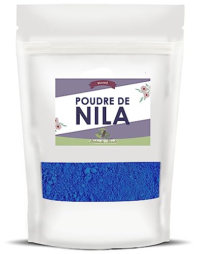 Herbes du Monde – Natürliches Nila-Pulver – Aufhellend und feuchtigkeitsspendend – 1 Beutel mit 200 g Herbes du Monde – Natürliches Nila-Pulver – Aufhellend und feuchtigkeitsspendend – 1 Beutel mit 200 g von Herbes du Monde