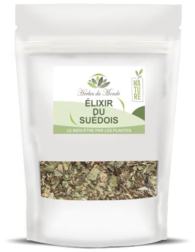 Herbes du Monde – Schwedisches Elixier – Schwedischer Likör – Authentisches Rezept von Maria Treben mit vereinfachtem Theriak – Für 1,5 Liter – Heimzubereitungsset – 1 Beutel mit 82 g Herbes du Monde – Schwedisches Elixier – Schwedischer Likör – Authentisches Rezept von Maria Treben mit vereinfachtem Theriak – Für 1,5 Liter – Heimzubereitungsset – 1 Beutel mit 82 g von Herbes du Monde