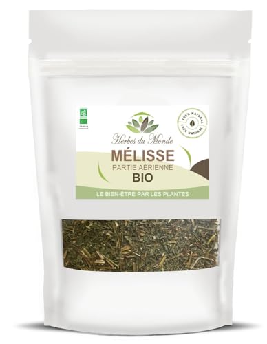 Melissa - Partei - Herkunft Frankreich - natürliche Wellness-Tees - 50g Luft abgeschnitten. von Herbes du Monde