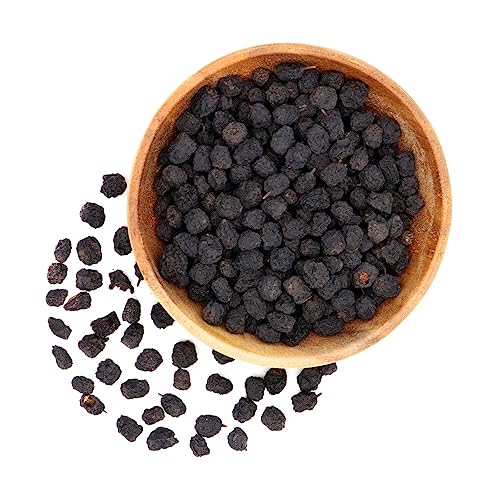 Aronia Beeren in BIO-Qualität (Aronia melanocarpa), ganze Beeren, 1 Kilo Packung von Herbis Natura