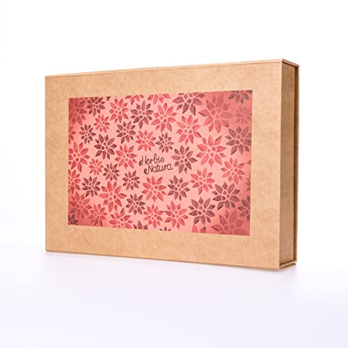 Geschenke Box Klein (Apfel Vanille Strudel & Rosenöl) von Herbis Natura