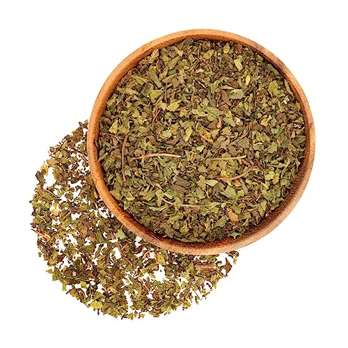 Marokkanische Minze Blatt ganz handgepflückt, aus biologischem Anbau, Mentha spicata var. crispa (250 Gramm) von Herbis Natura