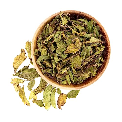 Spearmint Blätter geschnitten aus biologischem Anbau, loses Kraut für Kräutertee/Kosmetik/zum Kochen, mentha spicata, (250 Gramm) von Herbis Natura