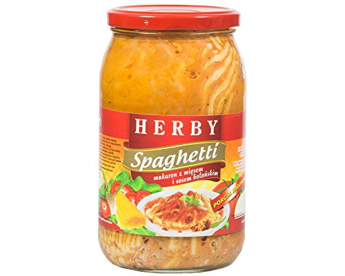 Herby Spaghetti- Nudeln mit Fleisch und Bolognese-Sauce 880g von Herby