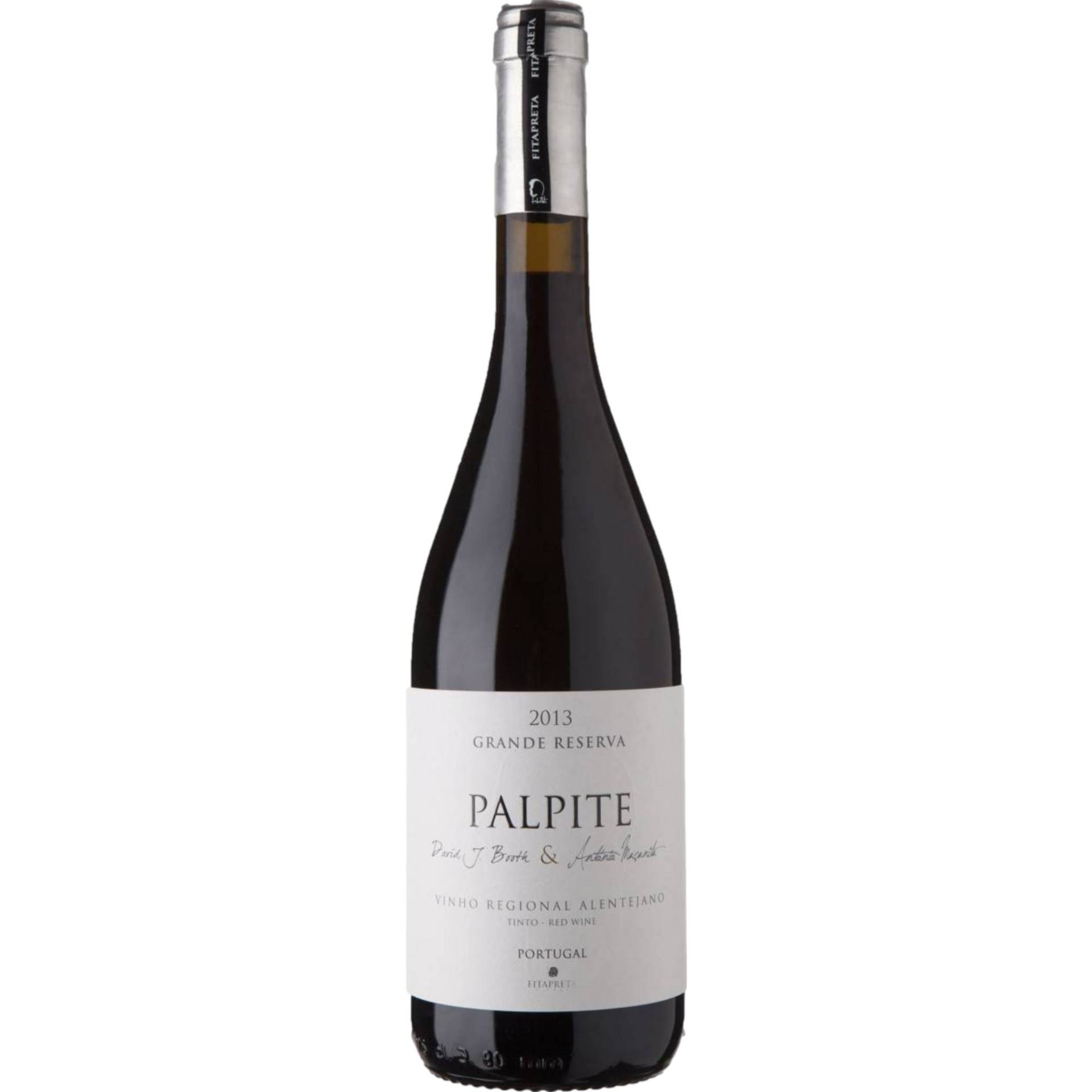 Fita Preta Palpite Reserva Tinto, Alentejo DOC, Alentejo, 2021, Rotwein Fita Preta Palpite Reserva Tinto, Alentejo DOC, Alentejo, 2021, Rotwein von Herdade das Oliveiras Lda - Rua do Monte Velho, N 26 7300 Fortios - PT