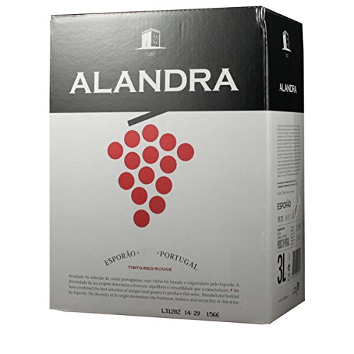 Alandra Tinto, Bag in Box, 3l (Rotwein aus Portugal) Castelao Frances, Moreto von Herdade do Esporao