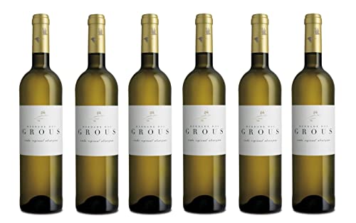 6x 0,75l - Herdade Dos Grous - Branco - Vinho Regional Alentejano - Portugal - Weißwein trocken von Herdade dos Grous