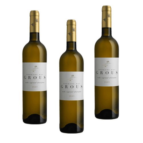Herdade dos Grous - Weißwein- 3 Flaschen von Herdade dos Grous