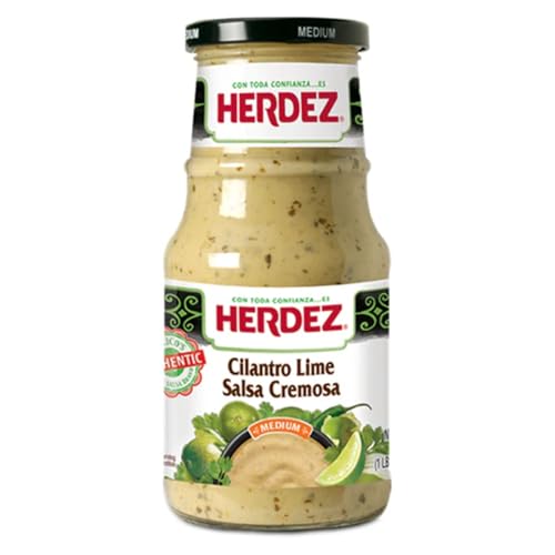 CREMIGE KORIANDER & LIMETTE SOßE VON HERDEZ 434 g CREMIGE KORIANDER & LIMETTE SOßE VON HERDEZ 434 g von Herdez