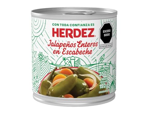 Chiles Jalapeños Herdez in Spitze von Herdez